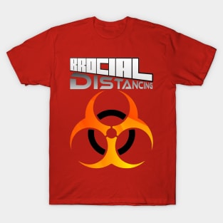 BROcial Distancing - BROS on Audio T-Shirt T-Shirt